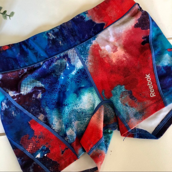 Womens Workout Spandex Shorts Reebok Size XS - Picture 2 of 3